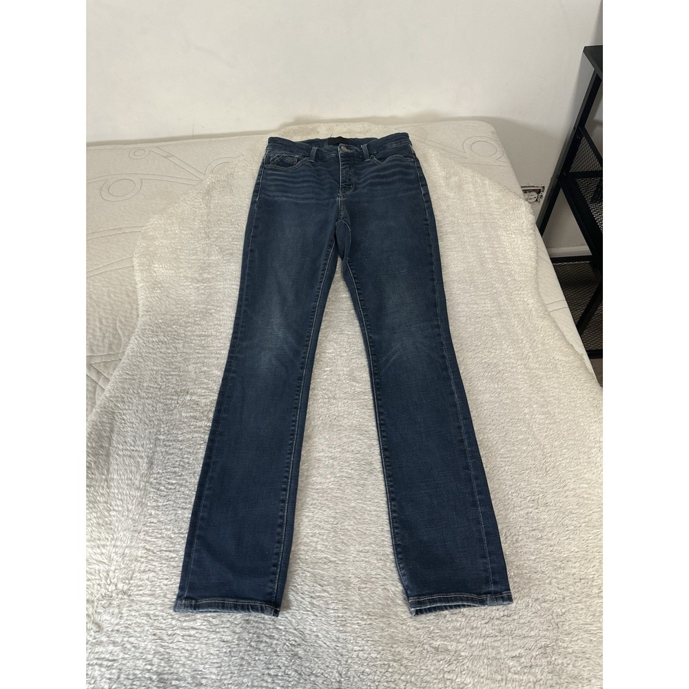 Buckle Black No 75 Women's Blue Skinny Denim Jeans Size 27x32 Fits (27x30)